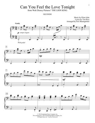 can you feel the love tonight sheet music? In this context, let’s explore how the emotional depth and universal appeal of Can You Feel the Love Tonight? can be conveyed through sheet music beyond just the lyrics.