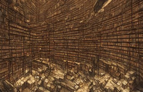 how many books are in a small library? The Library of Babel